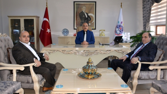 Türkiye Ulusal Ajans Uzmanları İl Milli Eğitim Müdürümüz Sayın Seyit Ali BÜYÜKü Ziyaret Ettiler