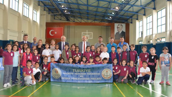  Türkiye Sportif Yetenek Taraması ve Spora Yönlendirme Projesi İçin Start Verildi