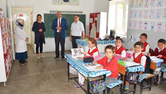 İl Milli Eğitim Müdürümüz Sayın Seyit Ali BÜYÜK Köy Okulu  Ziyaretlerine Devam Ediyor.