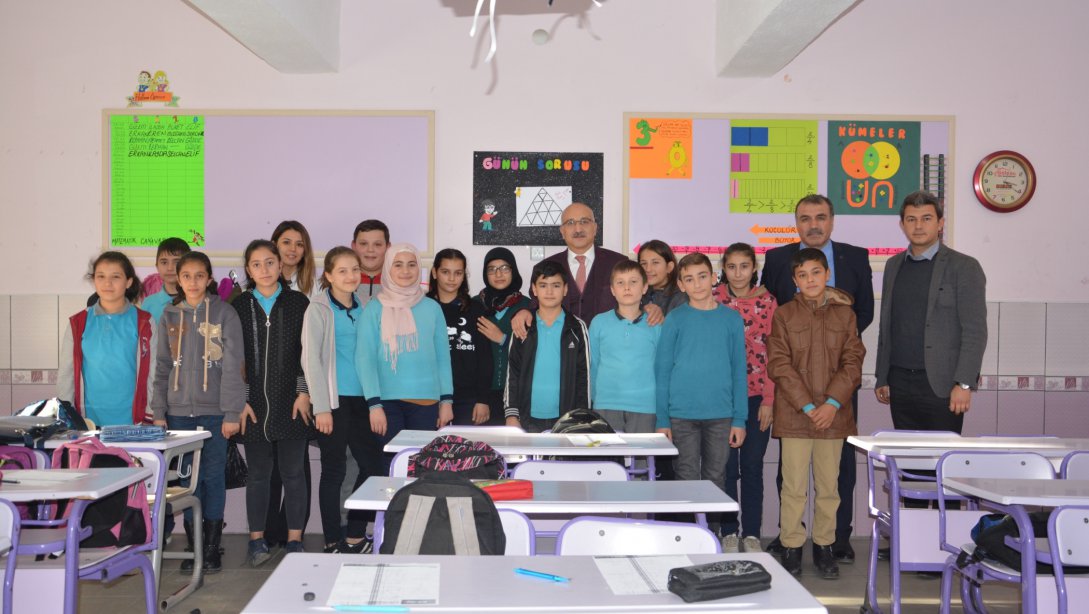 İl Milli Eğitim Müdürümüz Sayın Seyit Ali BÜYÜK Osmancık ve Hacıhamzada  Okulları Ziyaret Etti