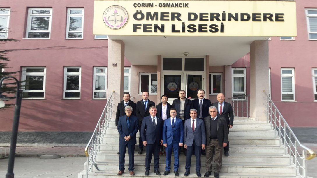 İl MEM Sayın Yakup SARI Osmancık İlçemizde Bulunan Okulları Ziyaret Etti.