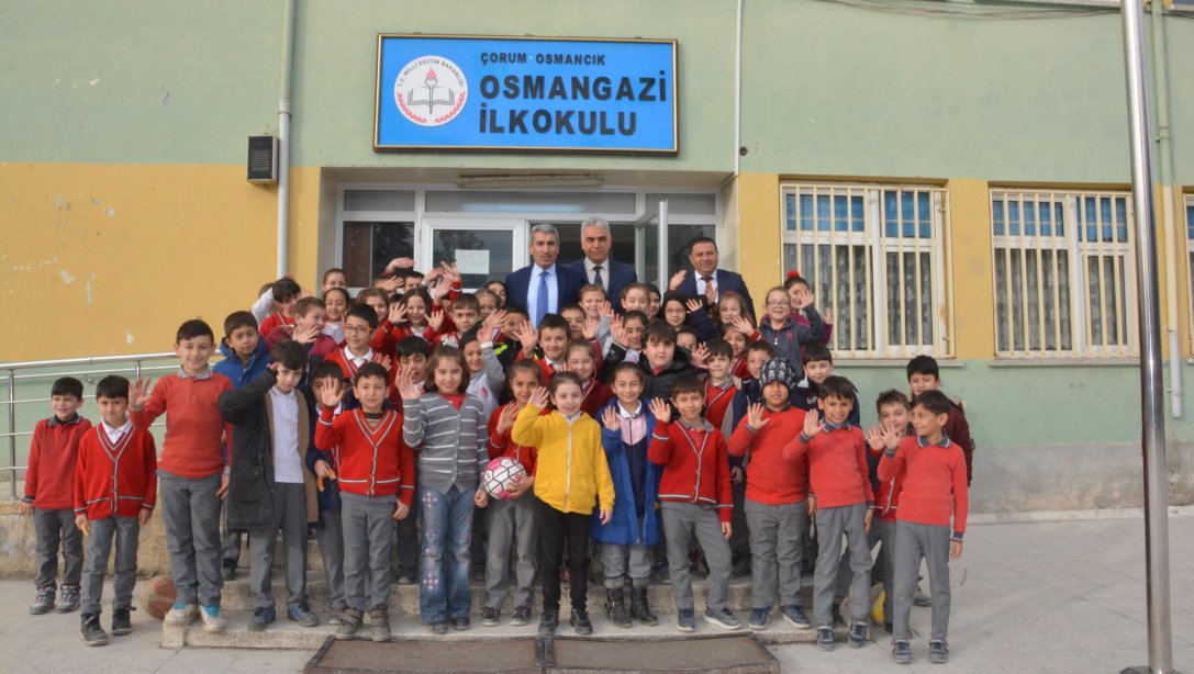 SARI, Osmancık ' da Okulları Ziyaret Etti