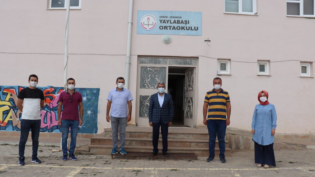 SARI, Osmancık'ta Köy Okullarında İncelmelerde Bulundu