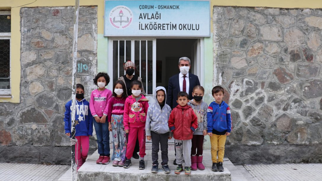 SARI, Osmancık' ta ki Tüm Okullarımızı Ziyaret Etti