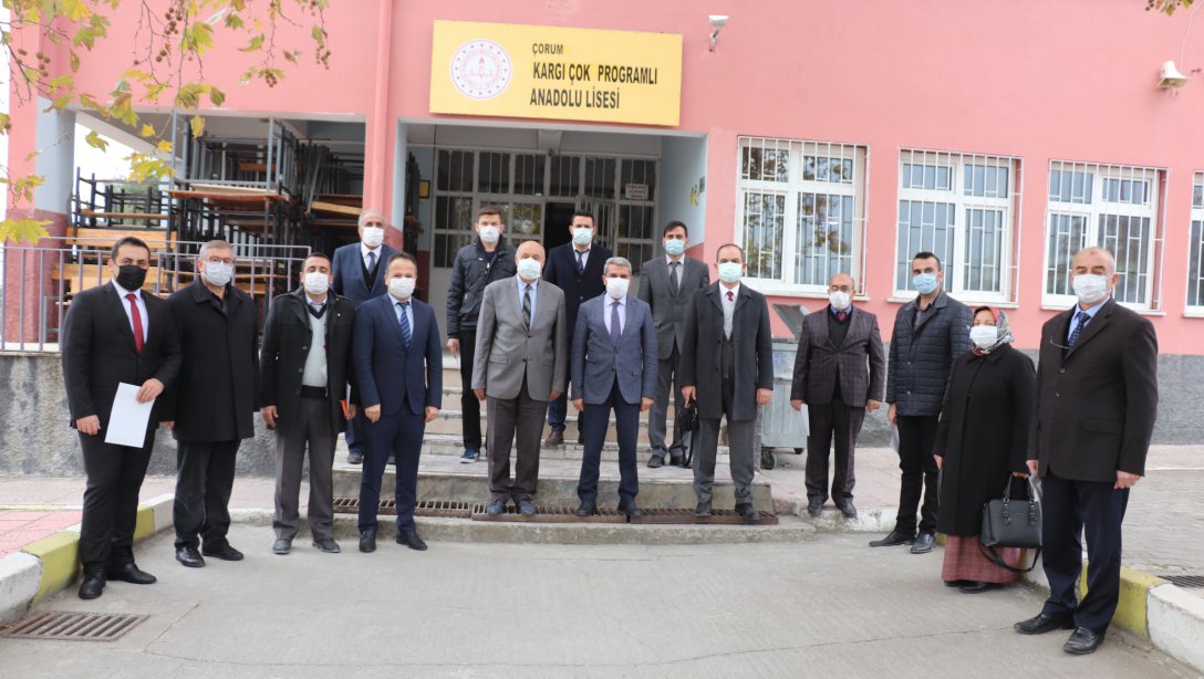 Kargı' da Okul Müdürlerimiz İle Uzaktan Eğitimi Değerlendirme Toplantısı Gerçekleştirildi