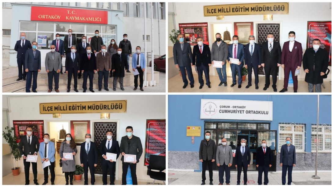 İL MEM SARI, Ortaköy'de Milli Eğitim Müdürlüğü Personeli ve Müdür Yardımcılarımız İle Bir Araya Geldi
