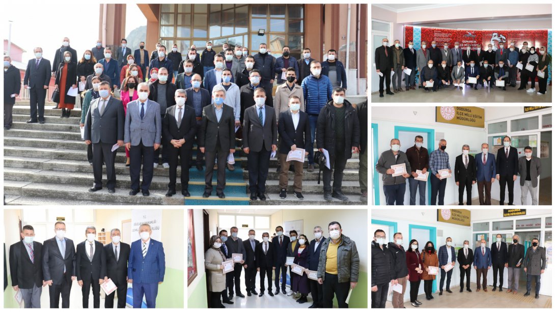İL MEM SARI, Osmancık, Dodurga ve Oğuzlar' da Milli Eğitim Müdürlüğü Personeli ve Müdür Yardımcılarımız İle Bir Araya Geldi