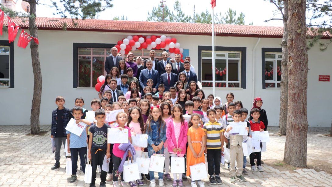 2022-2023 Eğitim Öğretim Yılı Kapanış Karne Töreni İnalözü Köyü'nde Düzenlendi
