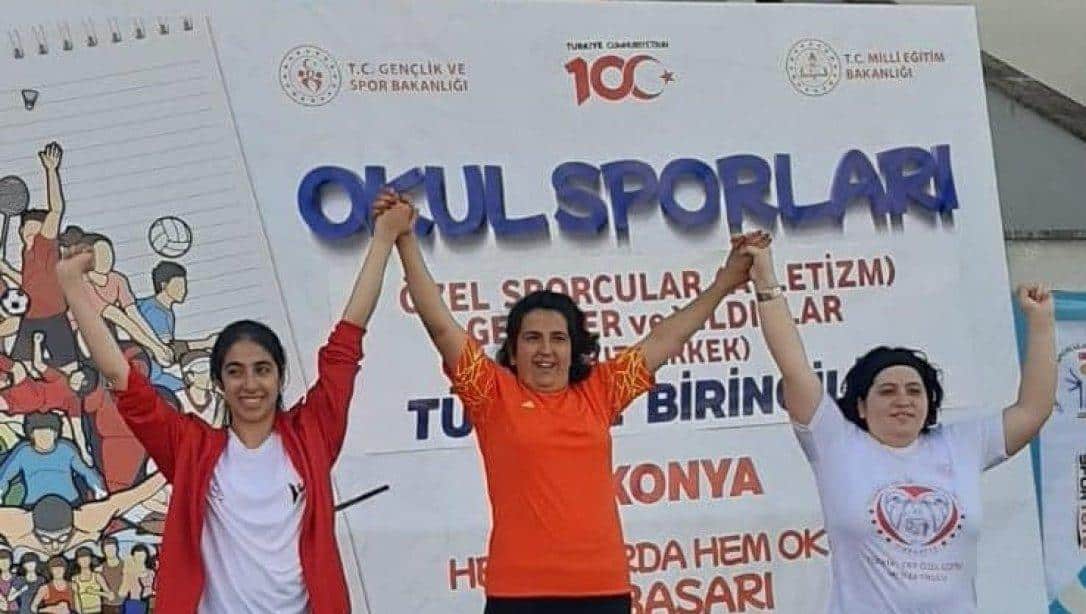 Zübeyde Hanım Özel Eğitim Uygulama Okulundan İki Türkiye Şampiyonluğu