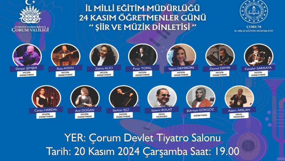 Öğretmenlerden ,Öğretmenler Gününde Muhteşem Konser