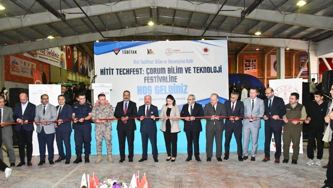 Hitit TechFest: Çorum Bilim ve Teknoloji Festivali Başladı!